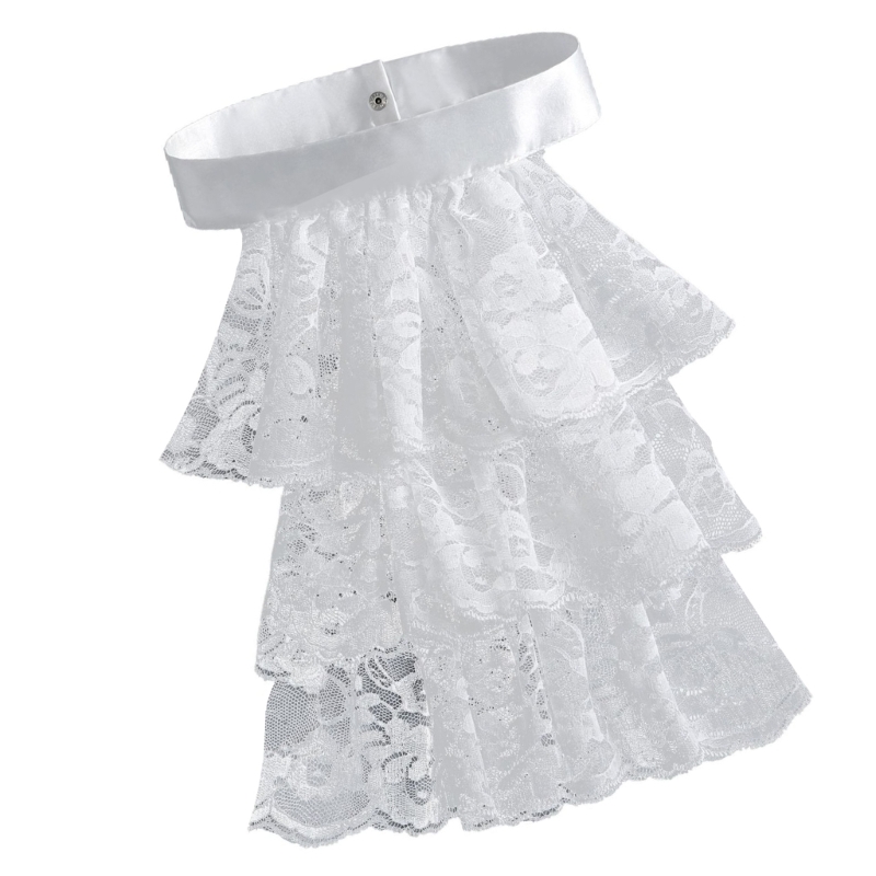 Women'S Fashion Victorian - Elegant Victorian Costume Collar Ruffled Lace
