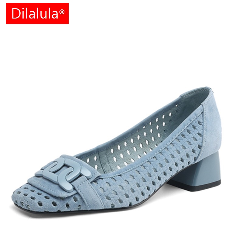 Women Fashion Trend 2025 - Dilalula 2025 Kid Suede Breathable Pumps