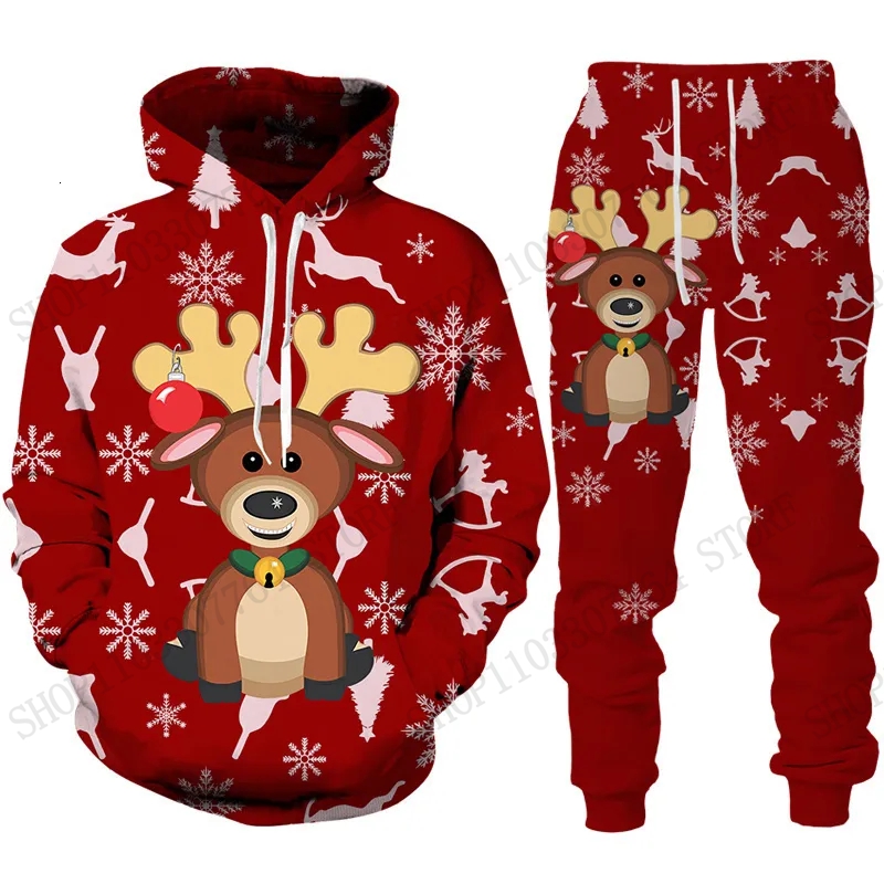 Cute Reindeer Elk Hoodie Pant  - Women'S Fashion Hoodie review and price
