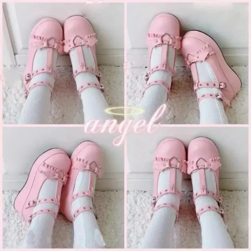 New Sweet Heart Buckle Wedges  - Women'S Fashion Walking Shoes review and price