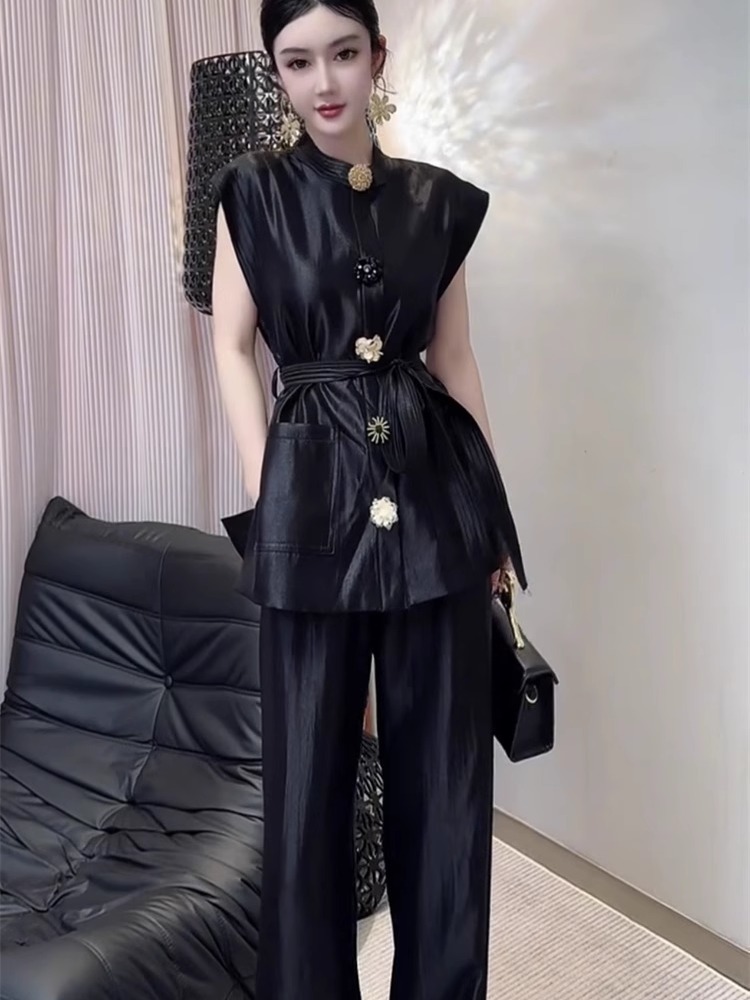 2025 Summer New Fashionable Sl - Wide Leg Palazzo Pants review and price