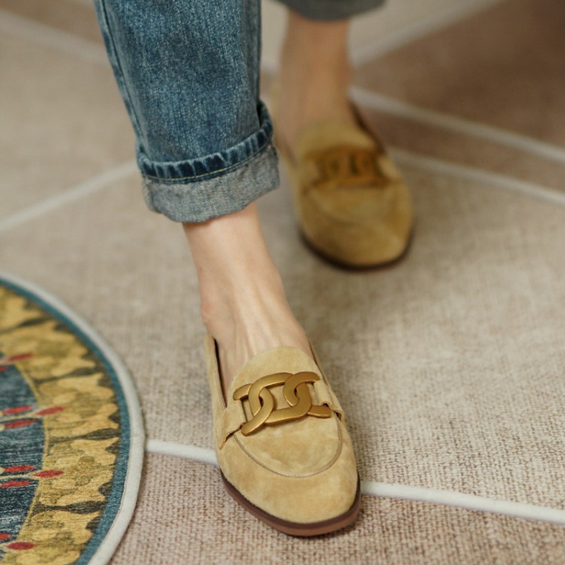 Suede Leather Women Loafers Sp - Women'S Fashion Walking Shoes review and price