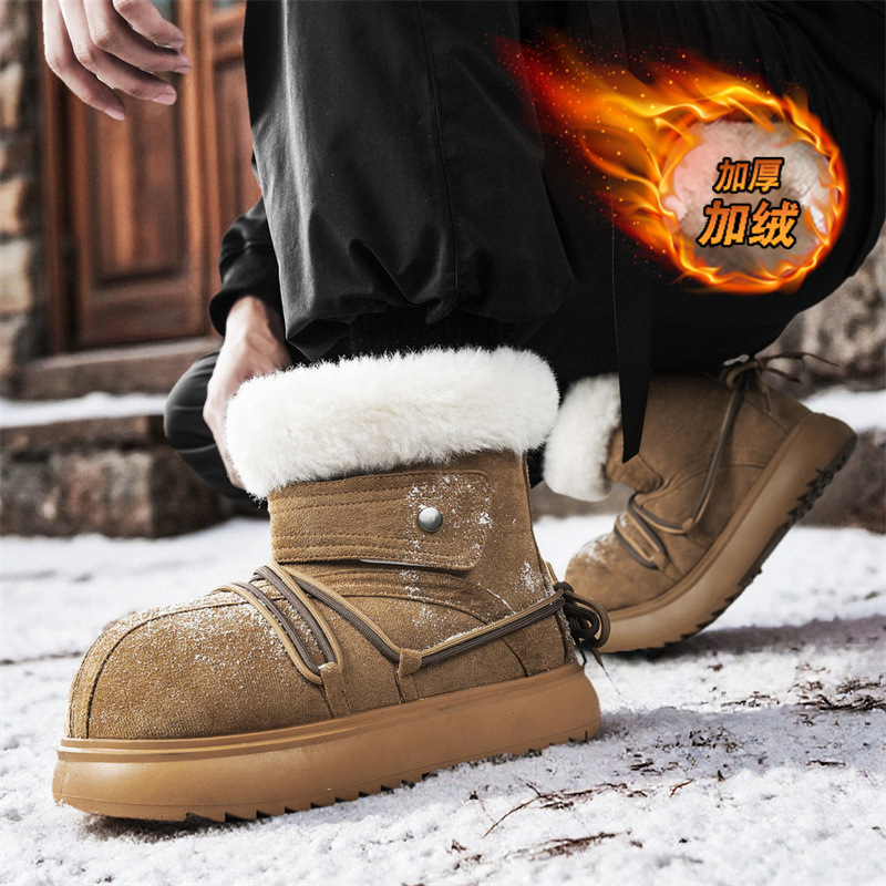 2025 New Winter Men Snow Boots - Women Fashion Trend 2025 review and price