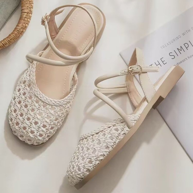 French-style Closed-toe Sandal - Women Fashion Outfits review and price