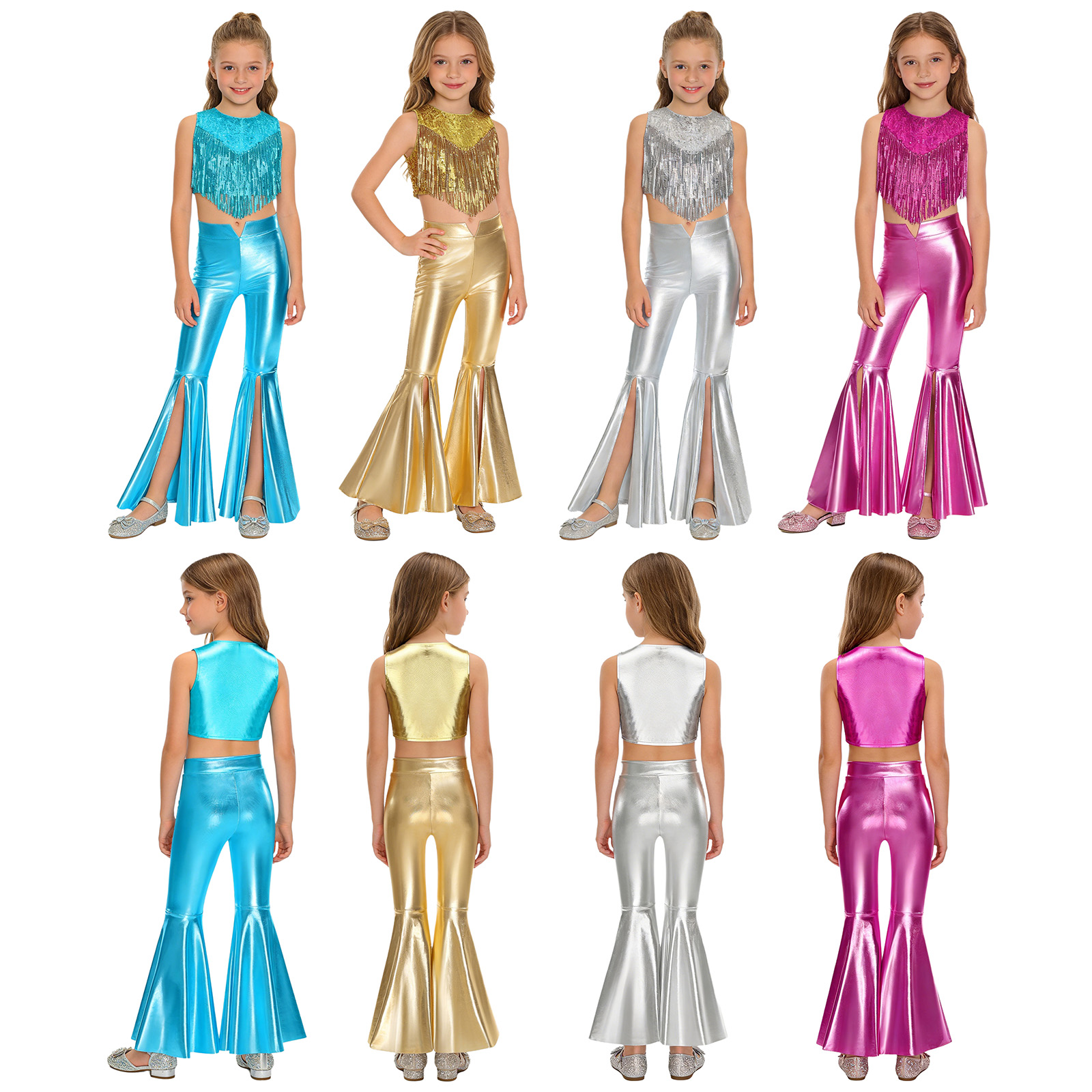 Girls 70s Disco Dance Costume  - Women'S Fashion From The 70S review and price