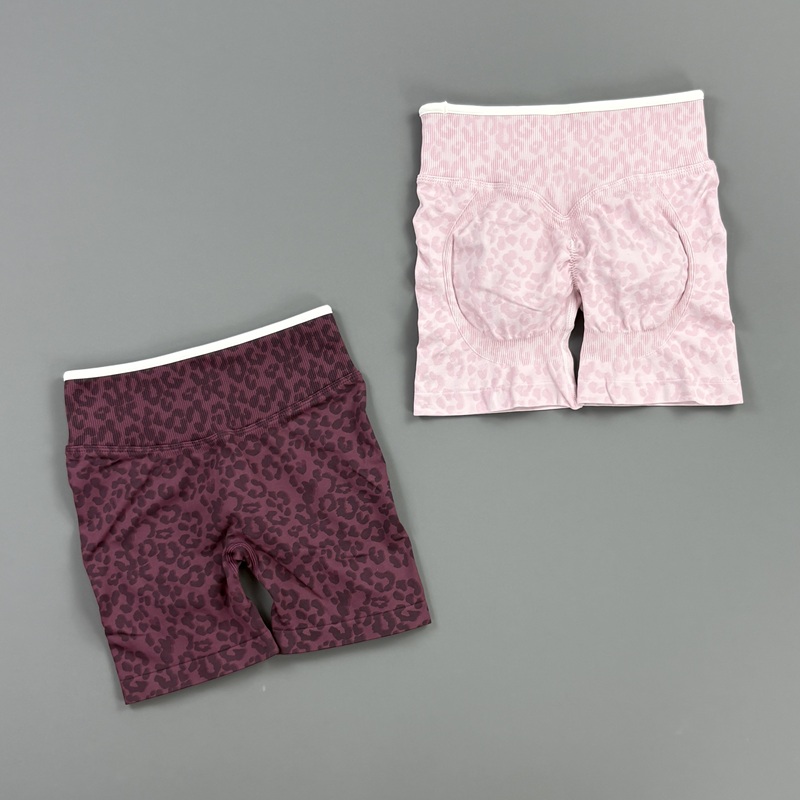 HISTELLO Gym Shorts Leopard Pr - Women'S Fashion Leggings review and price