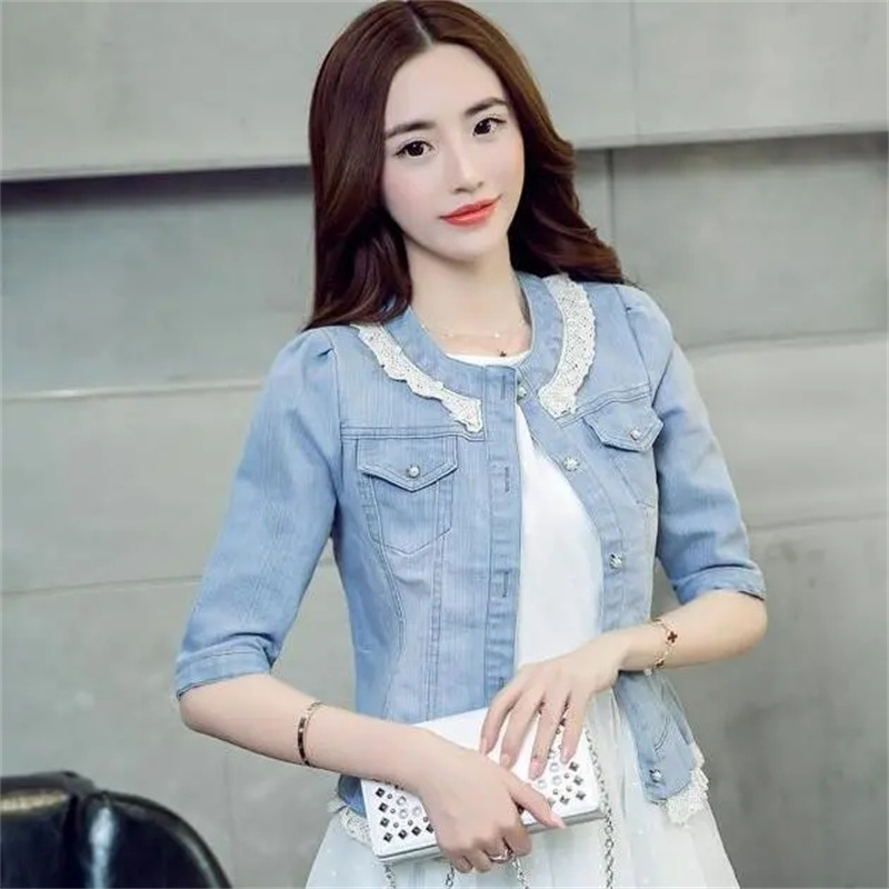 Denim Jacket Women Half Sleeve - Women'S Fashion Denim Jacket review and price