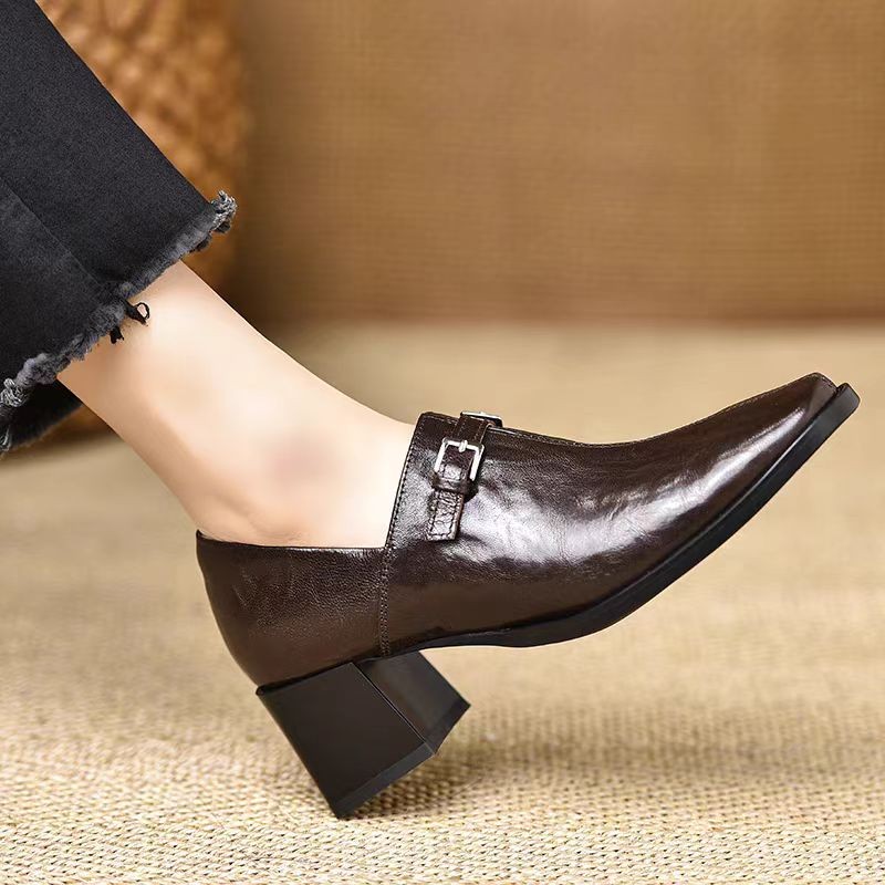 Women High Heels Square Toe Le - Women'S Fashion Trends Autumn 2025 review and price