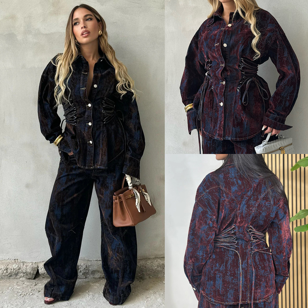 Women's Design Sense Drawstrin - Women'S Fashion Denim Jacket review and price