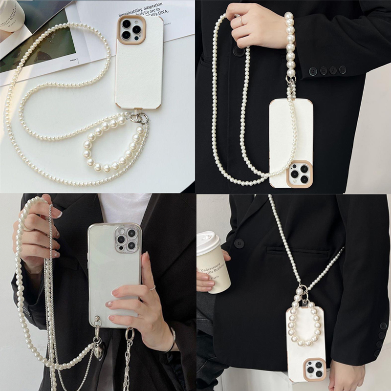 Cute Crossbody Y2K Pearl Phone - Women'S Fashion Layering review and price