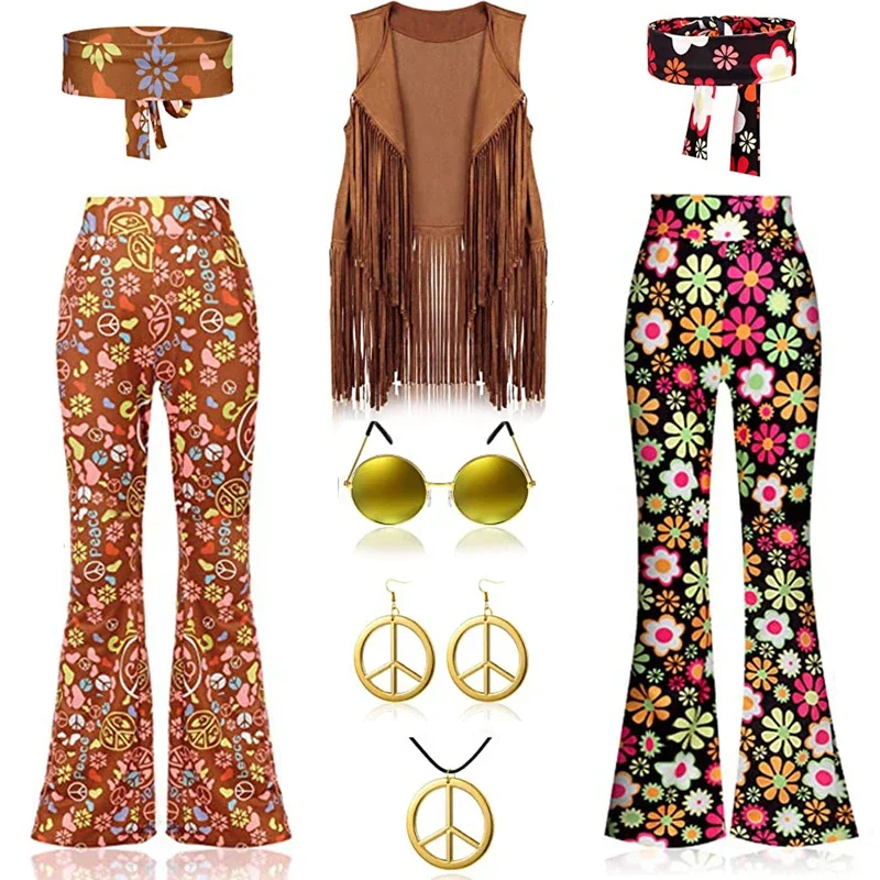 Hippie Disco 60s 70s Adults Pu - Women'S Fashion From The 70S review and price