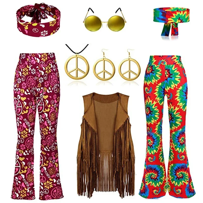Hippie Disco 60s 70s Adults Pu - Women'S Fashion From The 70S review and price