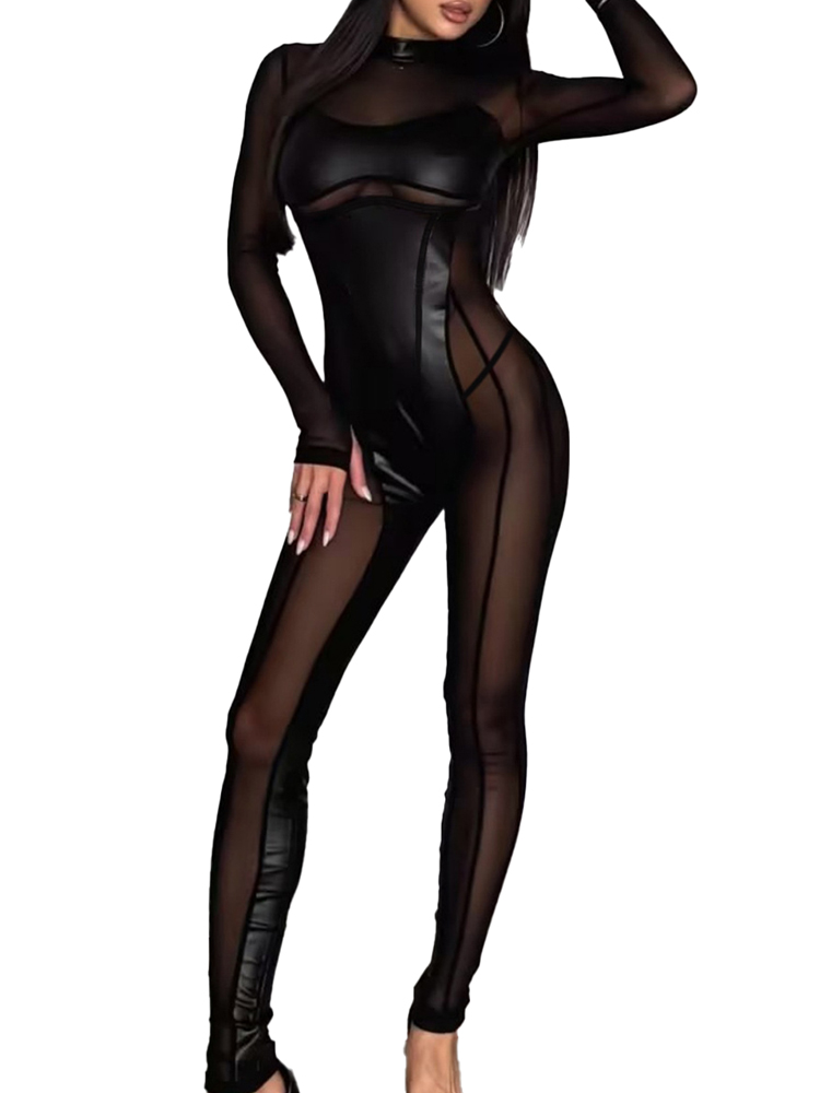 Fashion Spliced Mesh Back Zipp - Women Fashion Outfits review and price