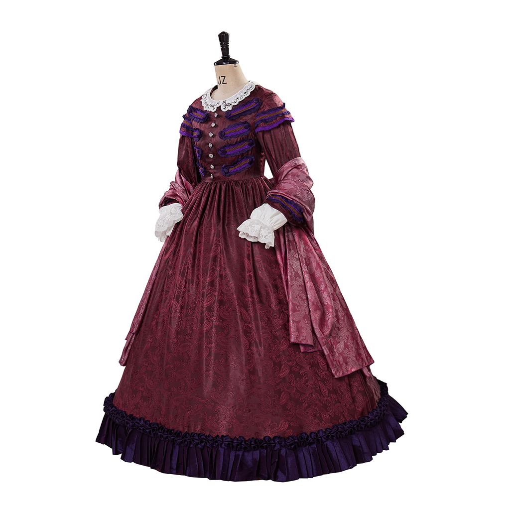 Movie Lincoln Cosplay Mary Tod - Women'S Fashion Victorian review and price