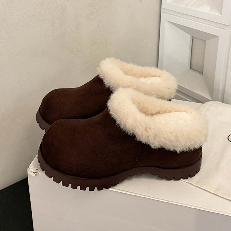 Women Fluffy Mules Shoes Flats - Women'S Fashion Winter 2025 review and price