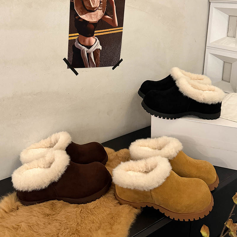 Women Fluffy Mules Shoes Flats - Women'S Fashion Winter 2025 review and price
