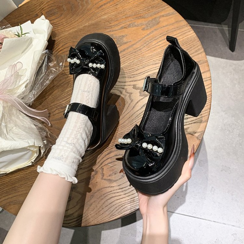 2026 Lolita Shoes Black Super  - Women'S Fashion Walking Shoes review and price