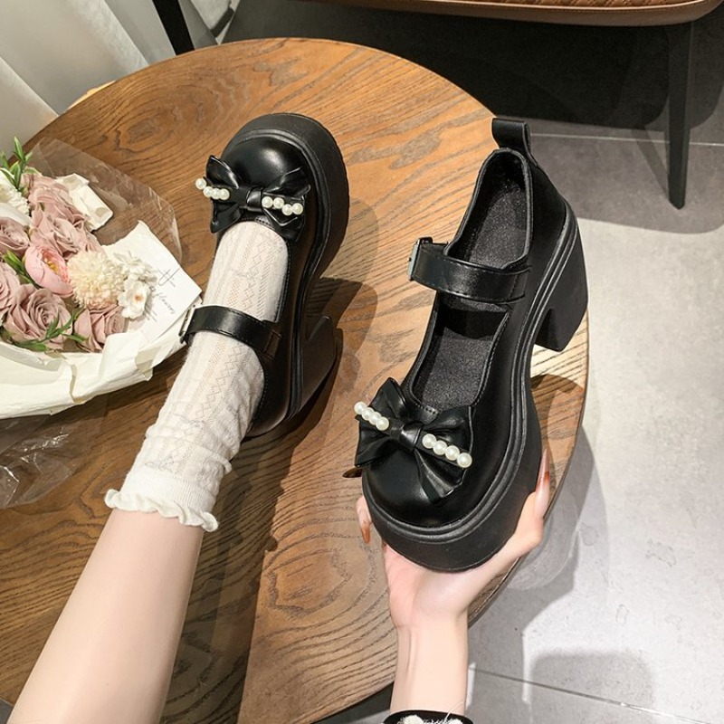 2026 Lolita Shoes Black Super  - Women'S Fashion Walking Shoes review and price
