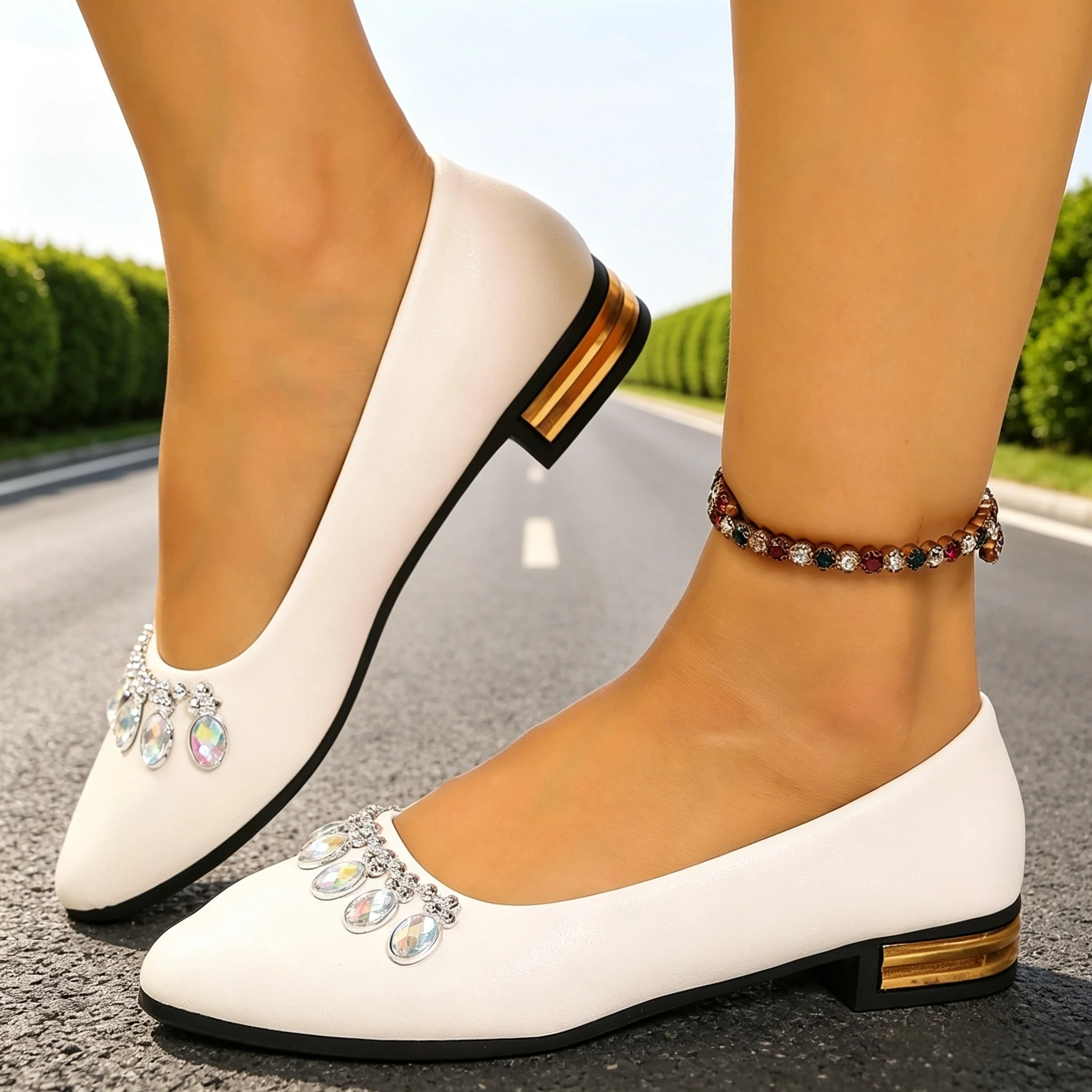 Women Flats Pointed Toe Ballet - Women'S Fashion Walking Shoes review and price