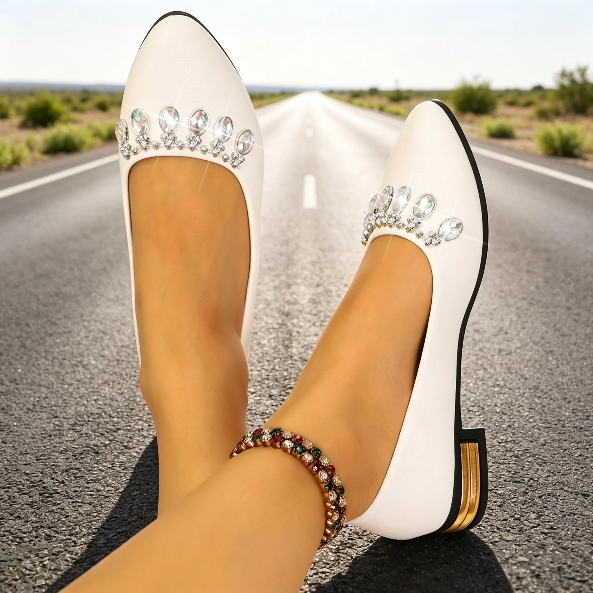 Women Flats Pointed Toe Ballet - Women'S Fashion Walking Shoes review and price