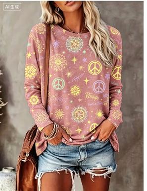 Women Long Sleeve T‑Shirt Hipp - Trend Women Fashion review and price