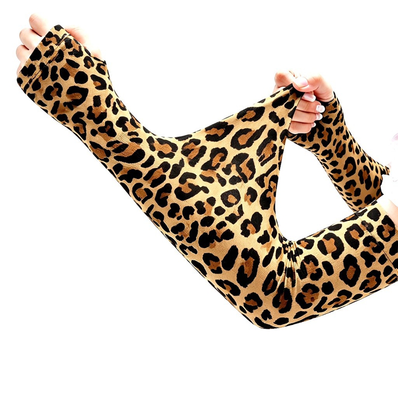 Fashion Leopard Long Fingerles - Women'S Fashion Gloves review and price