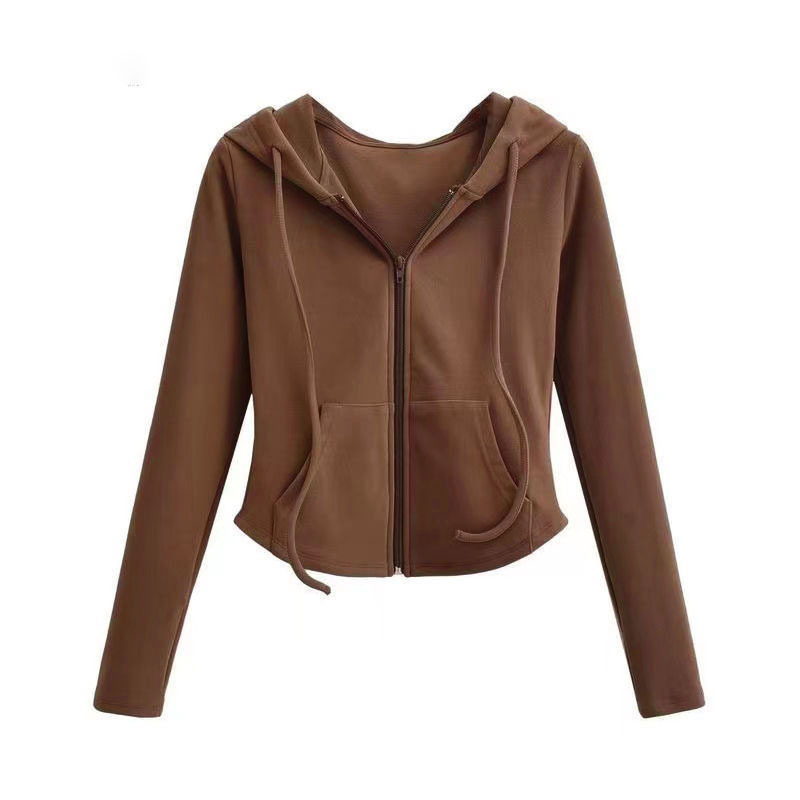 Women Sexy Casual Hooded Cardi - Women'S Fashion Tops review and price