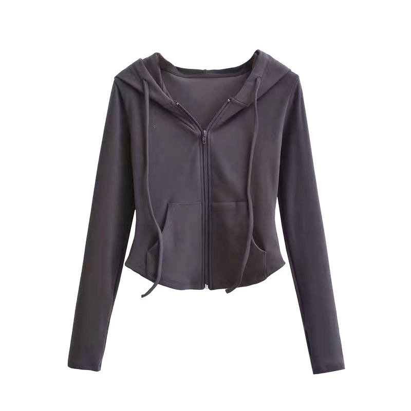 Women Sexy Casual Hooded Cardi - Women'S Fashion Tops review and price