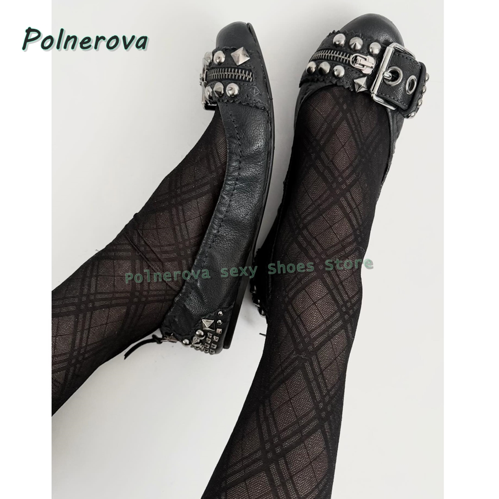 Rivet Belt Buckle Mary Jane Sh - Women'S Fashion Walking Shoes review and price