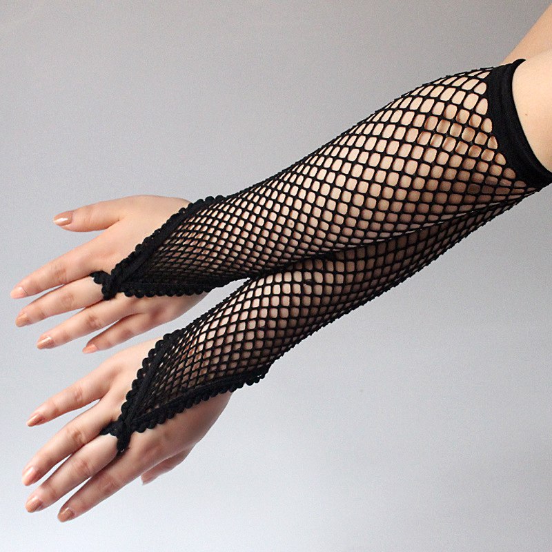 Black New Women Long Fishnet G - Women'S Fashion Gloves review and price