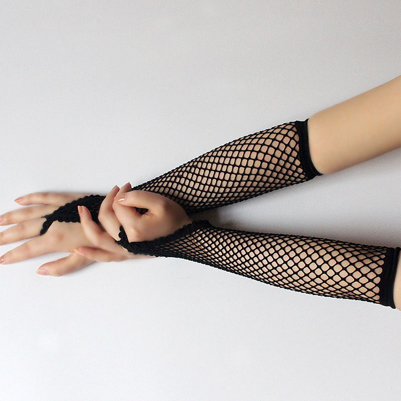 Black New Women Long Fishnet G - Women'S Fashion Gloves review and price