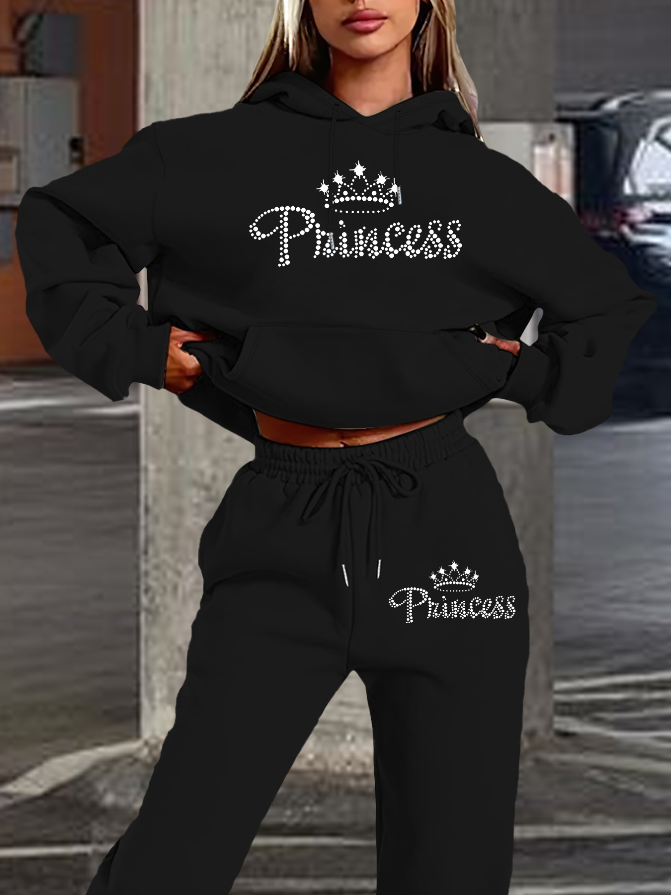 Women 2026 New 2Pcs Hoodie & S - Women Fashion Outfits review and price