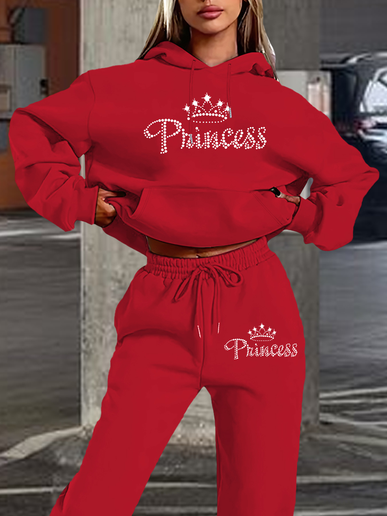 Women 2026 New 2Pcs Hoodie & S - Women Fashion Outfits review and price