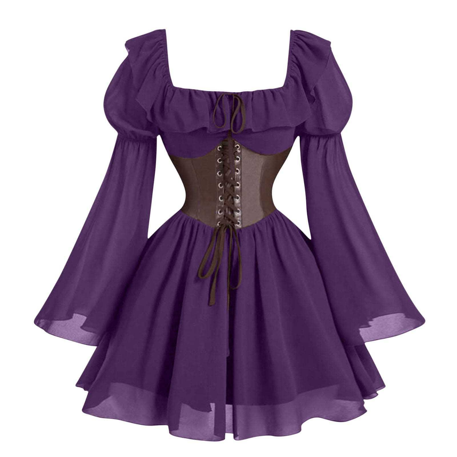 Renaissance Medieval Long Slee - Women'S Fashion Victorian review and price