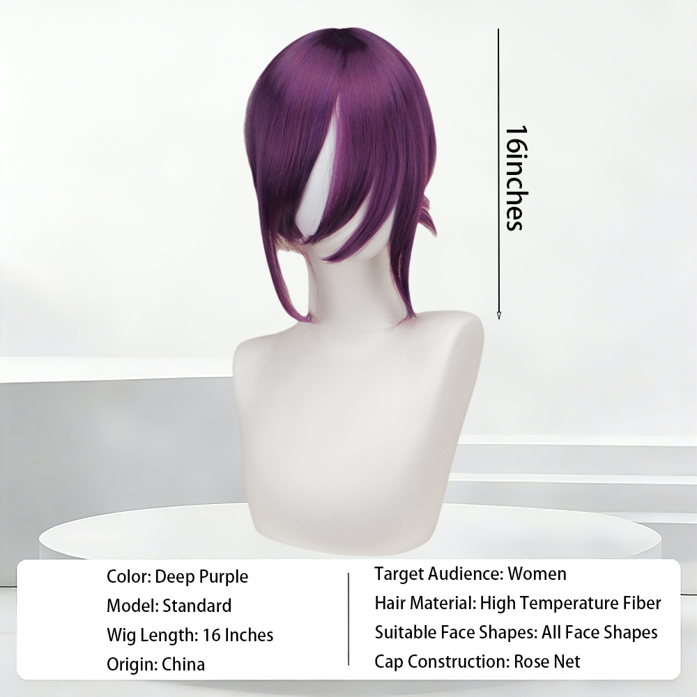 Dark Purple Layered Bob Wig wi - Women'S Fashion Layering review and price
