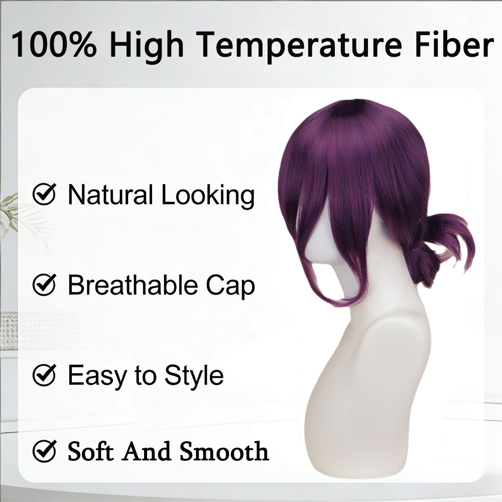 Dark Purple Layered Bob Wig wi - Women'S Fashion Layering review and price