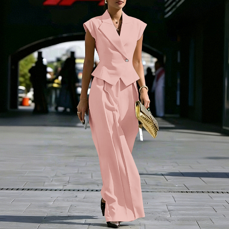 ZANZEA Summer Pleated Outfits  - Wide Leg Palazzo Pants review and price