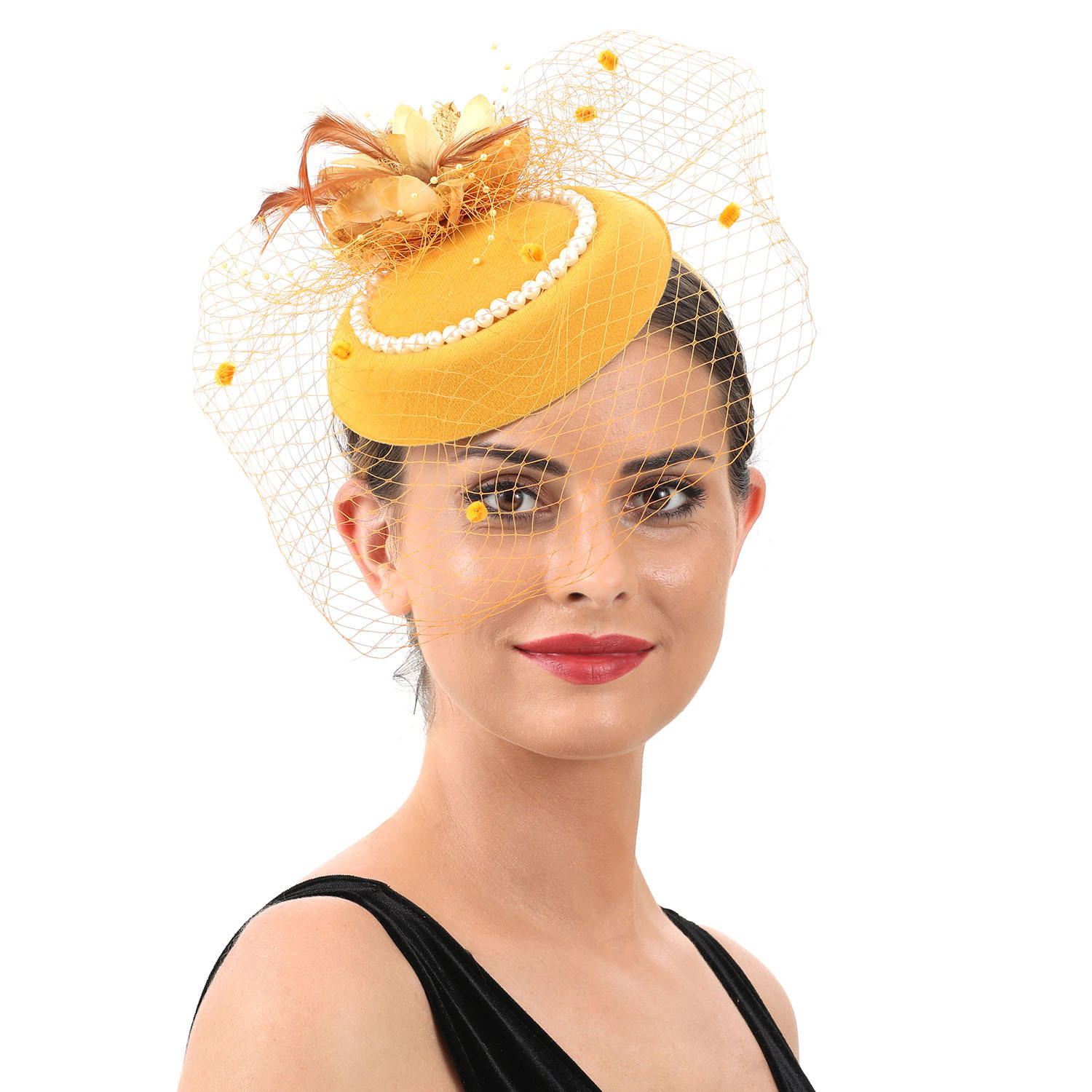 Women Feather Fascinator Hat w - Women'S Fashion Kentucky Derby review and price