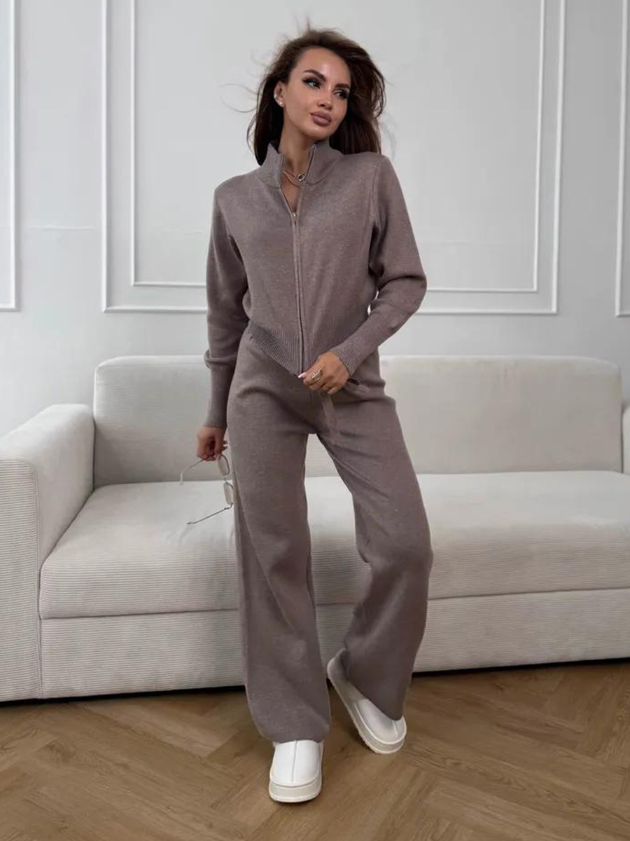 Wolfeel  New Autumn Winter Zip - Wide Leg Palazzo Pants review and price
